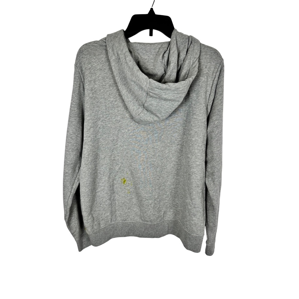 Nike Full Zip Hoodie Women's Large Gray Sweatshirt Hooded Jacket - Picture 3 of 7